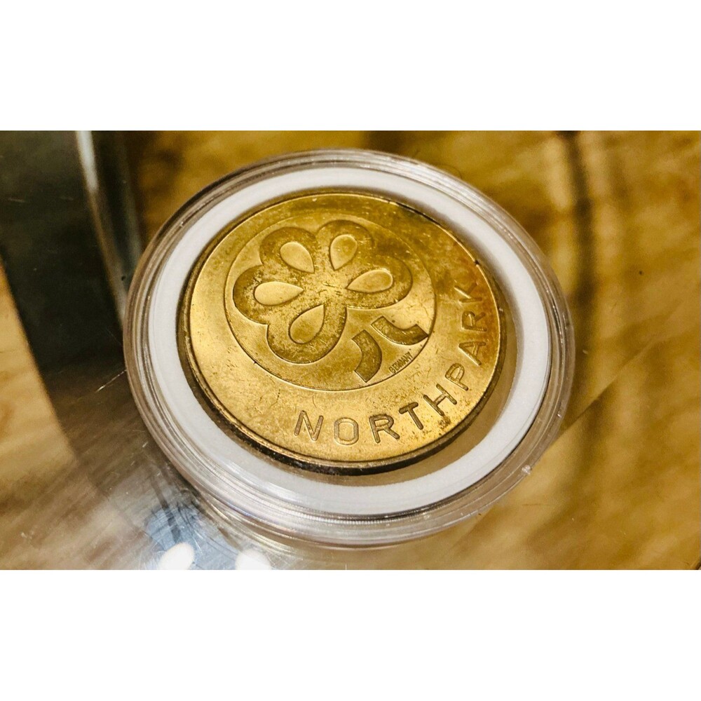 Vintage NorthPark Gold $20 Gift Coin DallasTX – Rare Shopping Center Collectible